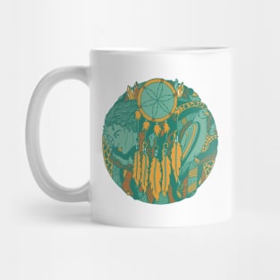 Mountain Green Dream Falcon Mug